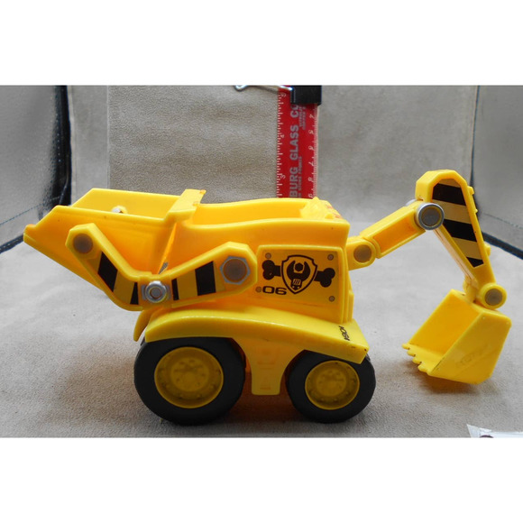 Rubble's Diggin' Bulldozer & Dump Truck w Figure PAW Patrol Lot Spin Master - Picture 7 of 13